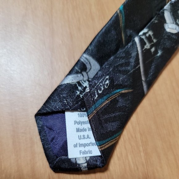 Home Improvement Tool Time TV Show Neck Tie Vintage 1990s Tim Allen/Al Borland - Picture 7 of 7